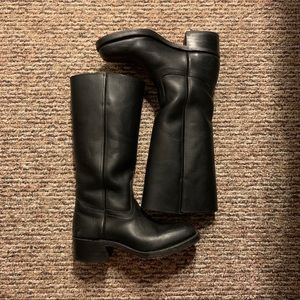 Black Frye campus boots